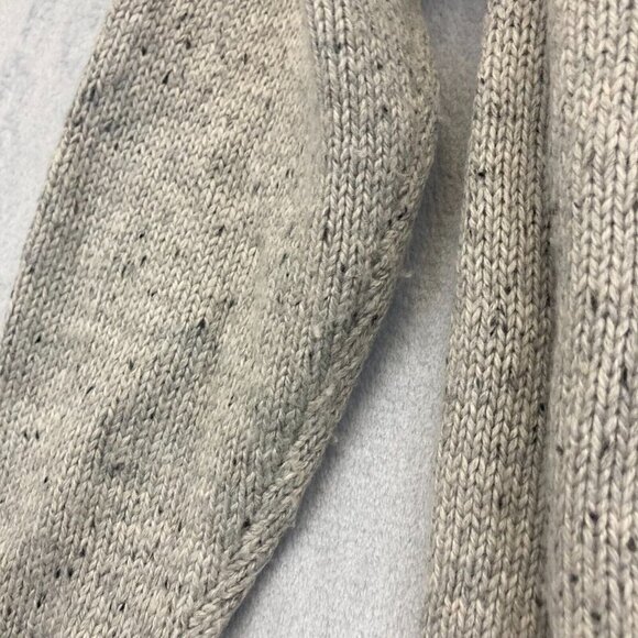 Boston Crew Fair Isle Heavy Knit Sweater Mens Large 42-44 Gray Skicore Preppy - Picture 15 of 16